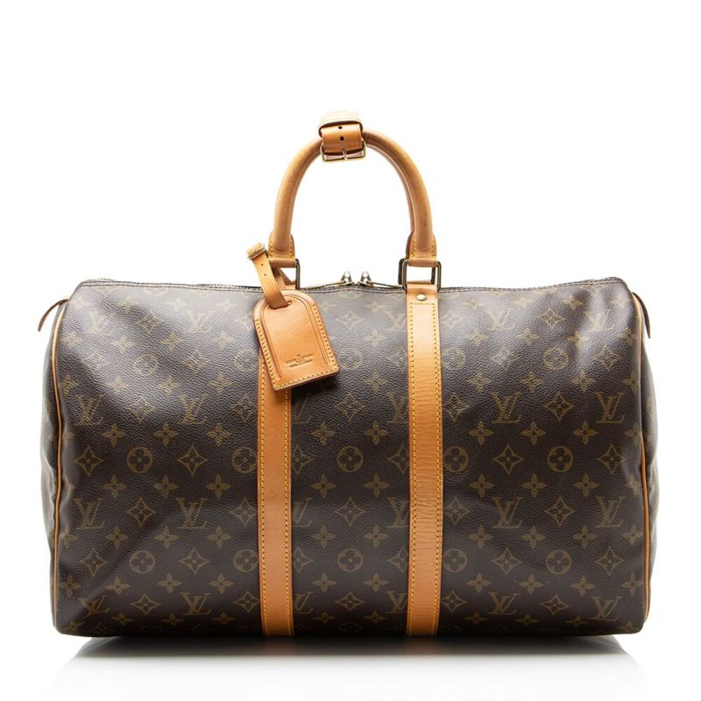 Louis Vuitton Vintage Monogram Canvas Keepall 45 Duffle